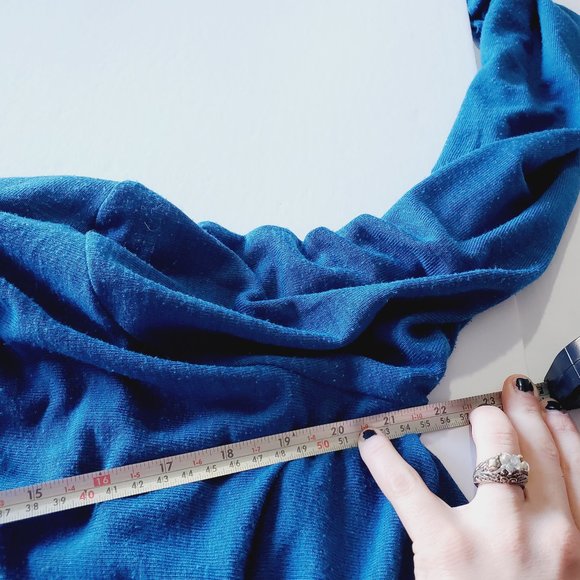 📣 HOST PICK 💖PAPILLON Blue Wrap Cardigan - Picture 7 of 7